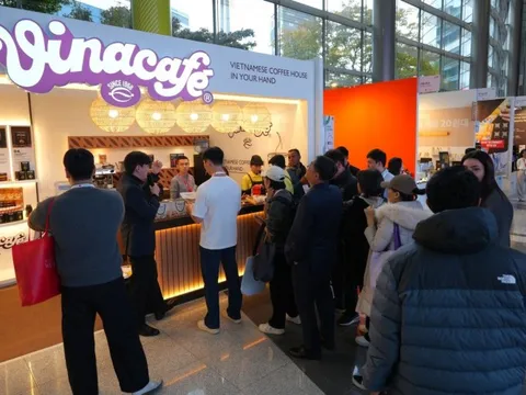 Vinacafé tự hào đưa cà phê Việt tới Seoul Cafe Show