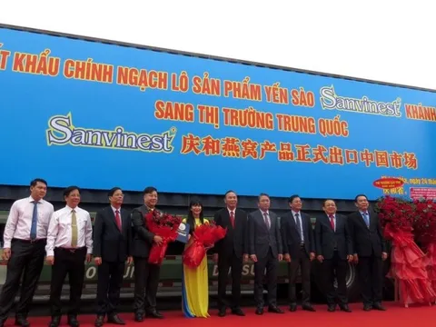 Khánh Hòa xuất khẩu chính ngạch tổ yến sang Trung Quốc