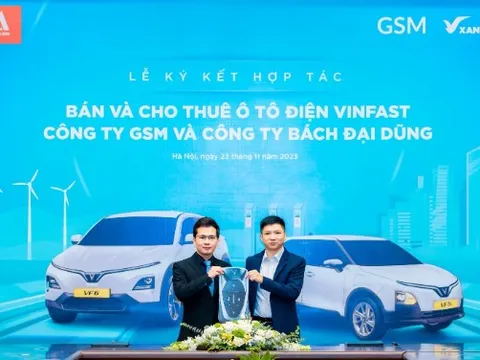 Hãng taxi điện Hà Tĩnh mua và thuê 300 ô tô điện VinFast từ GSM