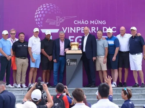 60 golfer huyền thoại tranh tài ở tỉnh Khánh Hòa