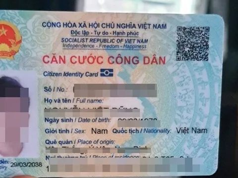 Chính thức đổi tên thẻ căn cước công dân thành thẻ căn cước