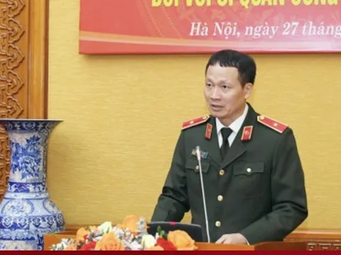 Thiếu tướng Vũ Hồng Văn tham gia Cơ quan Ủy ban Kiểm tra Trung ương