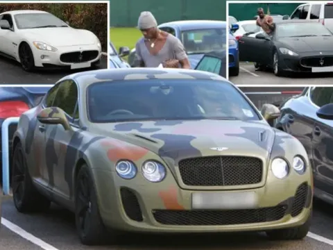 Dàn siêu xe của ngôi sao ‘lắm tài nhiều tật’ Balotelli