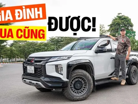 Chủ xe Mitsubishi Triton: ‘Mỗi tháng chạy 6.000km, đua giải, chở hàng hay cho vợ con đi chơi đều ổn’