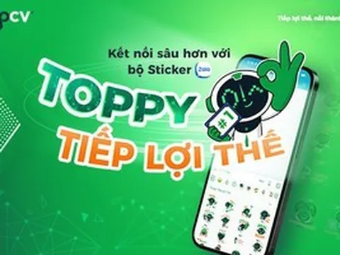 TopCV: Trải nghiệm thật sâu, gắn kết bền lâu với bộ sticker "Toppy tiếp lợi thế"