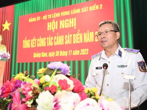 Bộ Tư lệnh Vùng Cảnh sát biển 2 tổng kết công tác năm 2023
