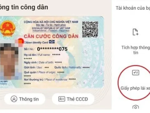 Khi nào được sử dụng VneID thay cho bằng lái xe, giấy tờ xe?