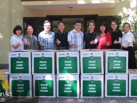 Aristino Wear.Care.Share: "Kéo gần" giấc mơ cho những em nhỏ có hoàn cảnh đặc biệt