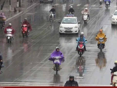 Miền Bắc mưa rét, vùng núi cao có nơi dưới 11 độ