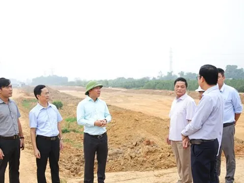 Mê Linh: Đồng loạt triển khai 8 mũi thi công dự án đường Vành đai 4 - Vùng Thủ đô