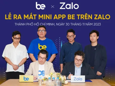 Mini App Be chính thức có mặt trên Zalo