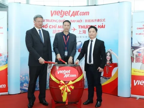 Bay Thượng Hải – TP. Hồ Chí Minh dễ hơn bao giờ hết với Vietjet