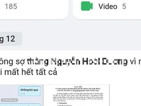 Tài khoản Zalo của 1 giám đốc bất ngờ đăng bài viết chửi bới lãnh đạo sở