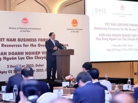 Việt Nam là điểm đến tin cậy để đầu tư, thúc đẩy chuyển đổi xanh