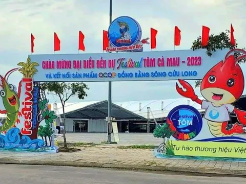 Cà Mau sẵn sàng cho Festival tôm lần đầu tiên