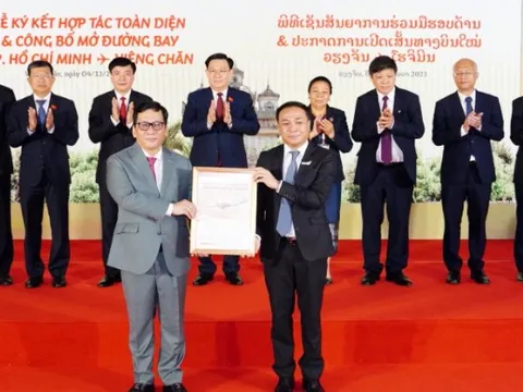Vietjet hợp tác toàn diện với Lao Airlines, mở đường bay TP.HCM – Viêng Chăn