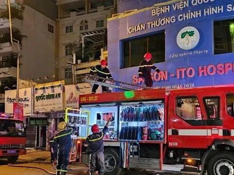 TPHCM: Cháy nhà trong đêm, hai người tử vong