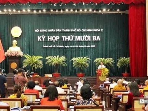 HĐND Tp.HCM khai mạc kỳ họp cuối năm, lấy phiếu tín nhiệm lãnh đạo