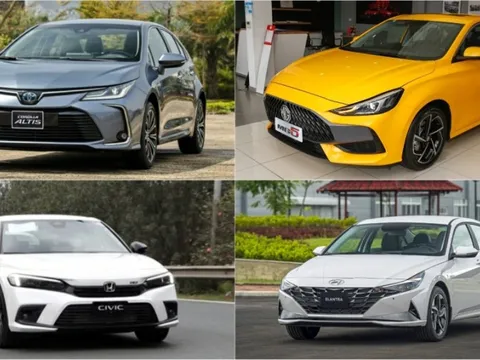 Nhiều mẫu sedan “cần mẫn” giảm giá kích cầu doanh số