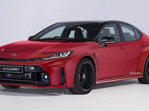 Xem trước Toyota Camry GR thế hệ mới - Phiên bản thể thao mà nhiều người Việt ao ước