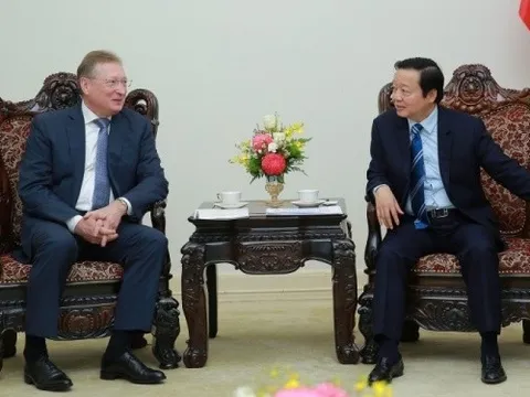 Việt Nam và Tập đoàn dầu khí của Nga thúc đẩy các dự án mới trong lĩnh vực dầu khí, năng lượng