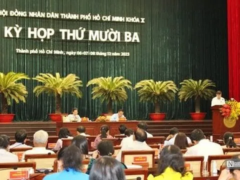 Công bố kết quả lấy phiếu tín nhiệm đối với 31 chức danh của Tp.HCM