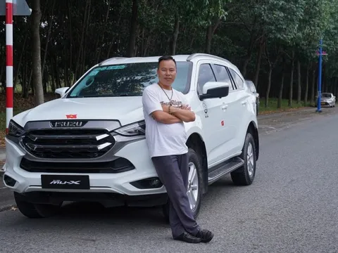 Kinh ngạc với mức tiêu thụ chỉ cỡ 6 lít/100km của mẫu SUV 7 chỗ Isuzu mu-X