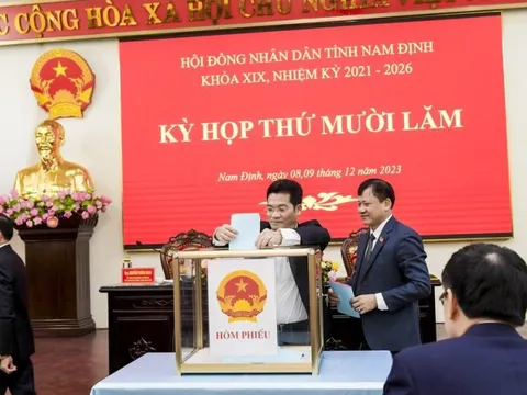 Phó Chủ tịch thường trực tỉnh Nam Định có số phiếu tín nhiệm thấp cao nhất