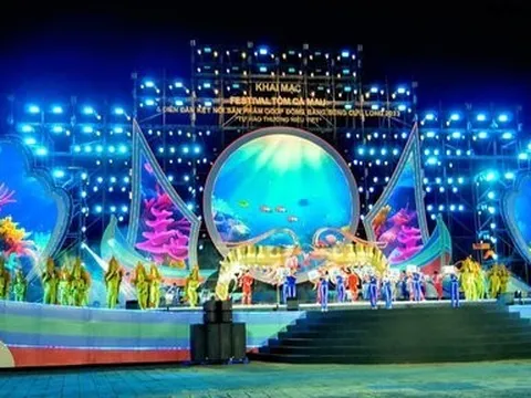 Khai mạc Festival tôm Cà Mau