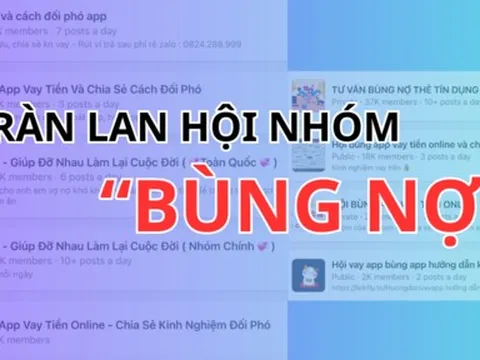 Cảnh báo từ các chiêu trò "bùng nợ": Bài 1: Nở rộ các hội nhóm dạy nhau "bùng nợ" trên Facebook
