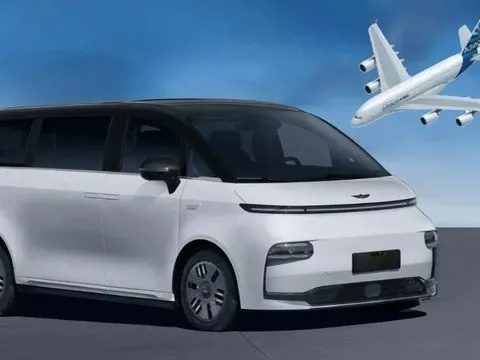 Minivan Trung Quốc cùng hãng mẹ Volvo lộ diện: Lấy cảm hứng từ máy bay, nội thất 4 hàng ghế, nhắm cạnh tranh Lexus LM