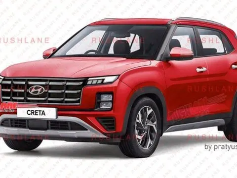 Hyundai Creta 2025 dự kiến ra mắt tháng sau: Thêm nhiều trang bị tiện nghi, công nghệ an toàn đấu HR-V, Xforce