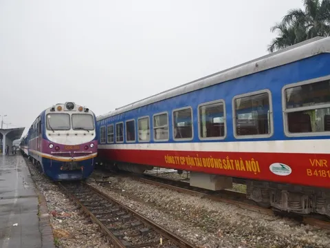 Đường sắt tăng hàng chục chuyến tàu phía Bắc dịp tết Dương lịch 2024