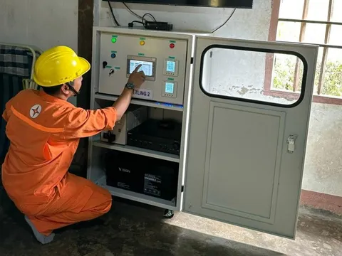 Hệ thống cảnh báo xả lũ số vùng hạ du thủy điện Buôn Kuốp