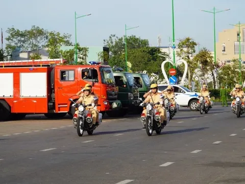 Bình Thuận: Ra quân cao điểm trấn áp tội phạm dịp Tết Nguyên đán 2024