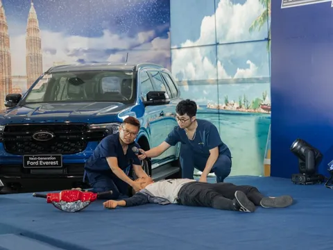 Ford ra mắt dự án chia sẻ kỹ năng cơ cứu cơ bản: Từ đuối nước, bỏng, đột quỵ... Ai cũng nên biết