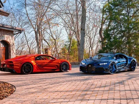 Đây là lý do không nên làm xước Bugatti, chủ xe phải đợi 7 tháng để sơn lại màu sơn đúng ý