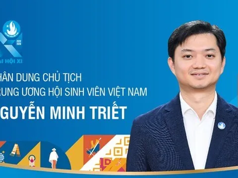 Chân dung Chủ tịch T.Ư Hội Sinh viên Việt Nam Nguyễn Minh Triết