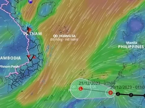 Áp thấp nhiệt đới vào Biển Đông, Nam Bộ sắp đón mưa to