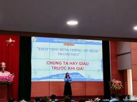 Lan tỏa thông điệp "Khát vọng hùng cường - Sứ mệnh thanh niên"