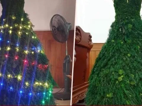 Hàng độc mùa Giáng sinh: Chiếc váy làm từ rêu giá hơn 20 triệu đồng
