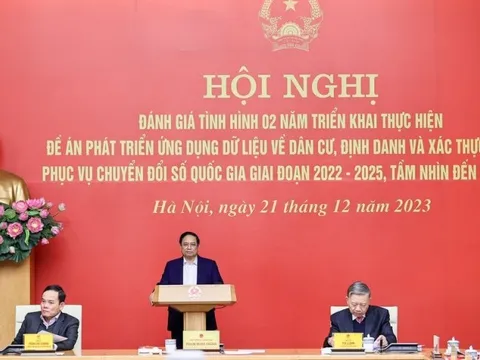 Thủ tướng: Đề án 06 là “điểm sáng” của chuyển đổi số trong 2 năm qua