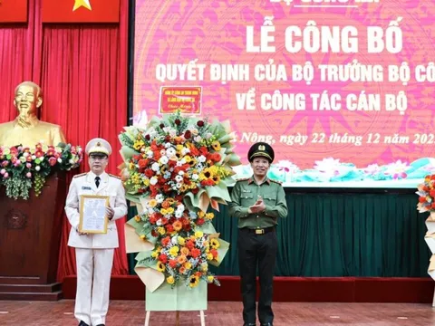 Đắk Nông: Bổ nhiệm Giám đốc Công an tỉnh
