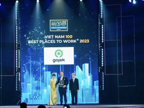Sau 5 năm hoạt động, Gojek tiếp tục thuộc Top 100 Nơi làm việc tốt nhất Việt Nam
