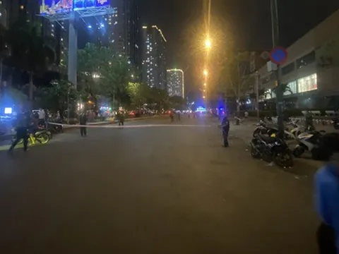 TP HCM: Cháy ở siêu thị Lotte Mart quận 7