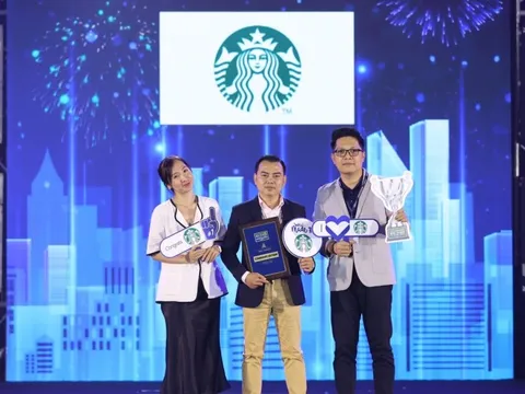 Starbucks Vietnam được vinh danh tại “Top 100 nơi làm việc tốt nhất Việt Nam 2023”
