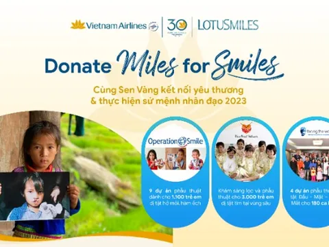 Thần tốc như Chiến dịch Quyên góp dặm của Vietnam Airlines