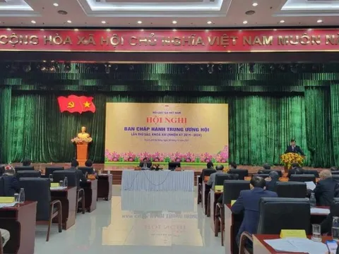 Chùm ảnh về Hội nghị BCH Trung ương Hội Luật gia Việt Nam lần thứ 6, khóa XIII