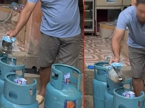 Quảng Bình: Cận cảnh công nghệ gas giả "hô biến" gas thật