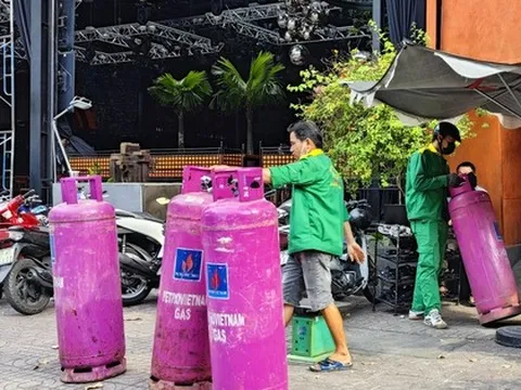 Giá gas tăng đầu năm mới 2024